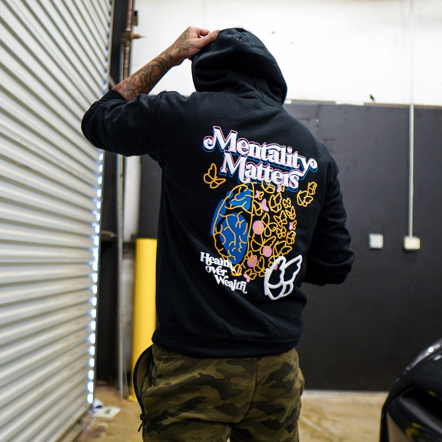 Mentality Matters Hoodie - Black