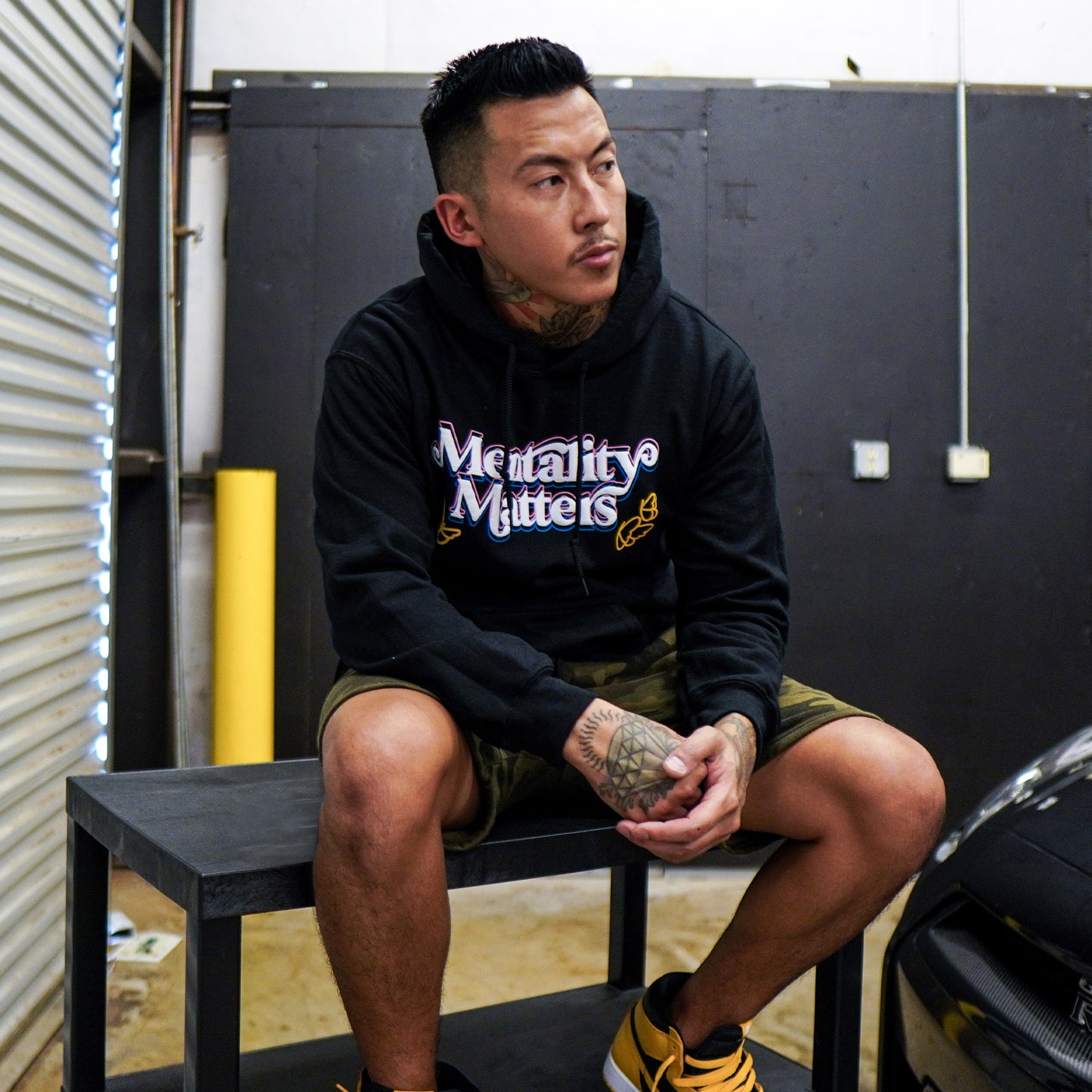 Mentality Matters Hoodie - Black