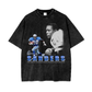 Barry Sanders Shirt - Acid Wash Black Tee