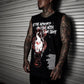 Set The AFTRHRS On Fire Muscle Tank - Black