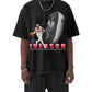 Allen Iverson Shirt - Acid Wash Black Tee