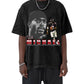 Vick Michael Shirt - Acid Wash Black Tee