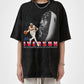 Allen Iverson Shirt - Acid Wash Black Tee