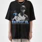 Ken Griffey Jr Shirt - Acid Wash Black Tee