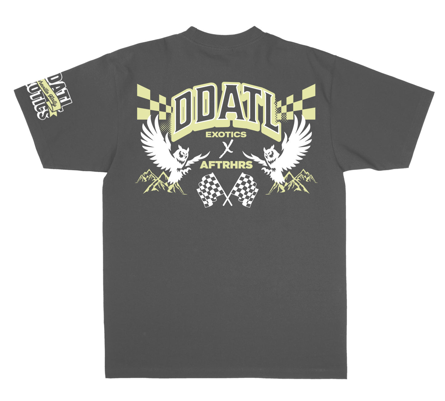 DDATL Exotics X AFTRHRS Shirt - Charcoal