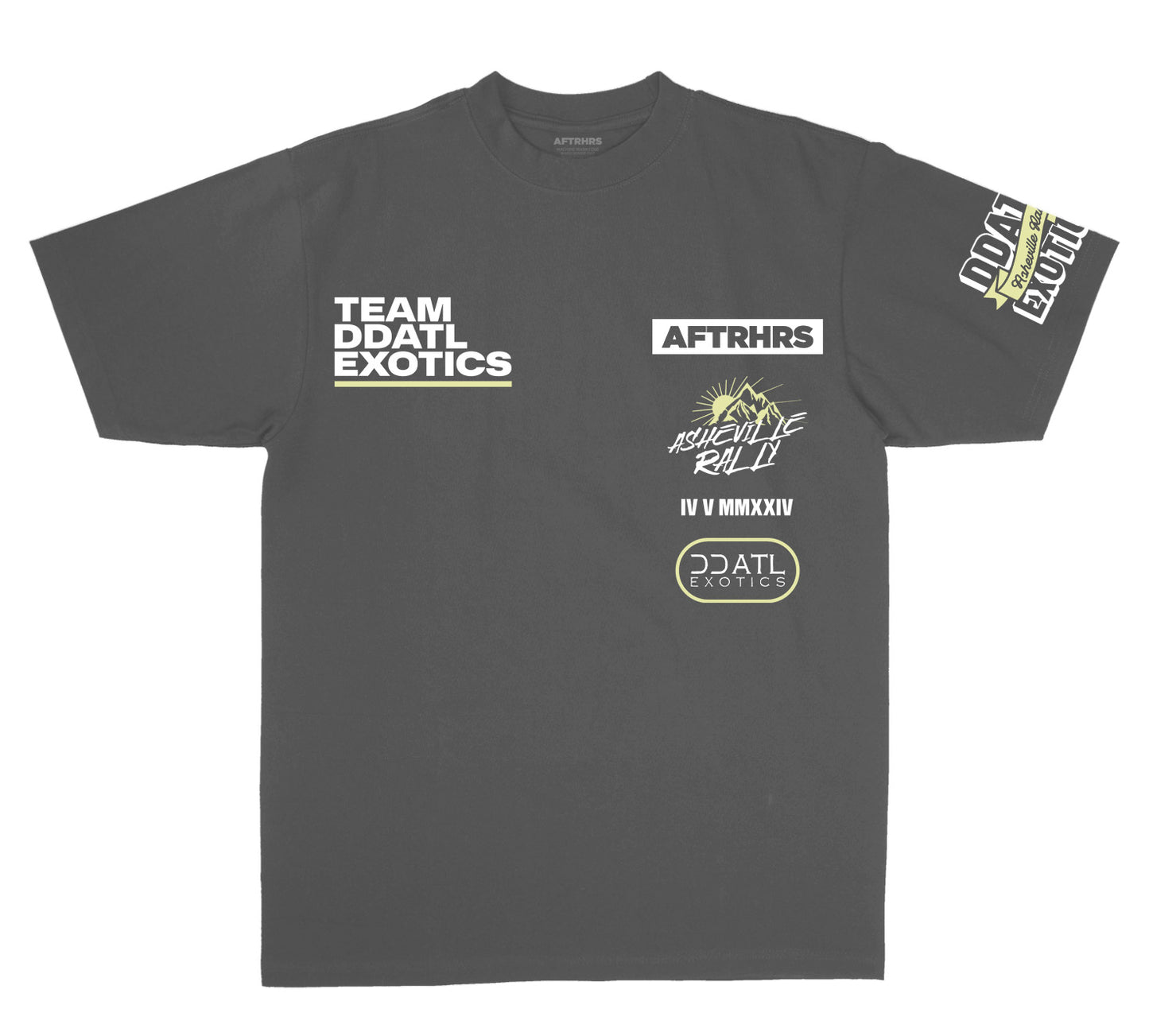 DDATL Exotics X AFTRHRS Shirt - Charcoal