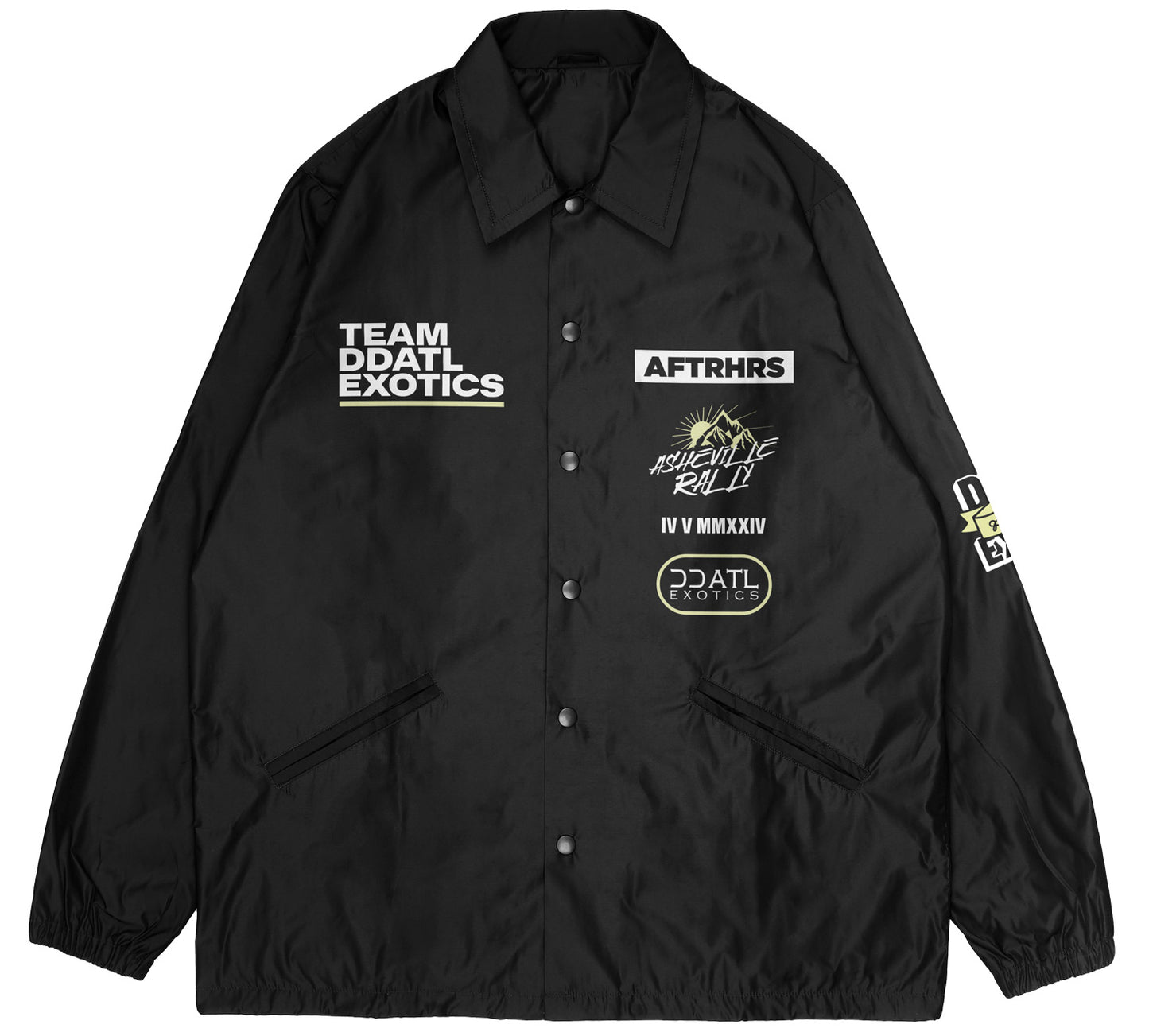 DDATL Exotics X AFTRHRS Coaches Jacket - Black