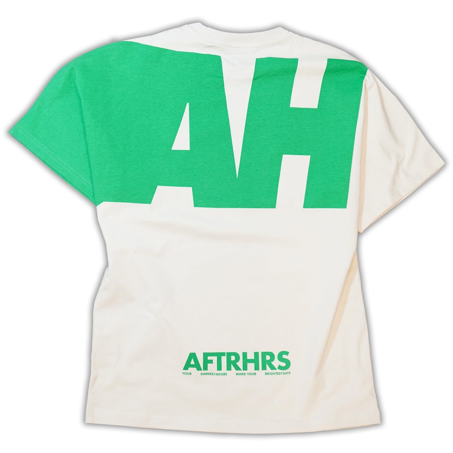 AFTRHRS Staple Flame Shirt - Cream / Green - (1,2,2,2,1)