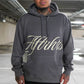 Rise Above Hoodie - Charcoal / Cream - FREE w/ Purchase of 2 Hoodies