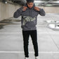 Rise Above Hoodie - Charcoal / Cream - FREE w/ Purchase of 2 Hoodies