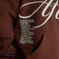 Rise Above Hoodie - Brown / Cream - FREE w/ Purchase of 2 Hoodies