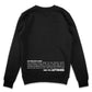 Success Disclaimer Sweatshirt- Black