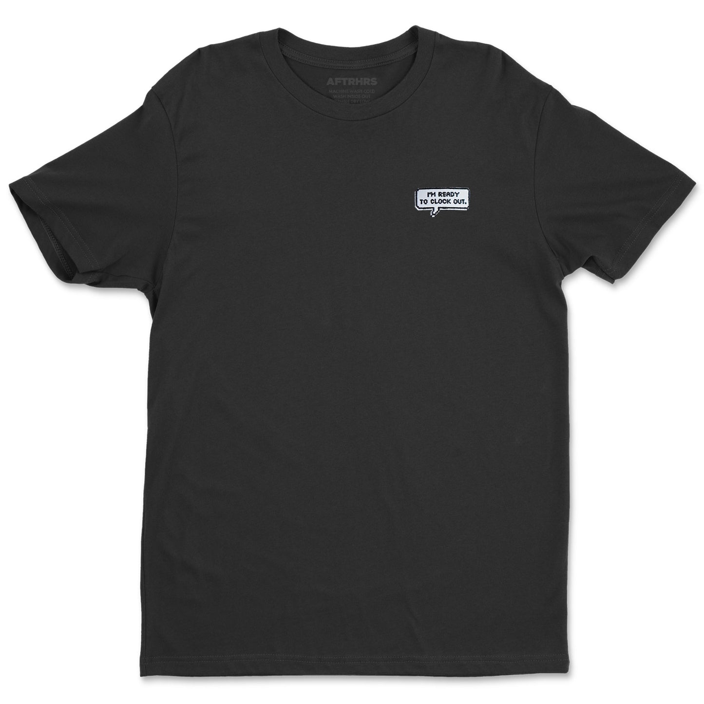 Ready To Clock Out Shirt - Black